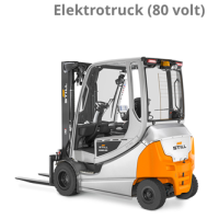 Vorkheftrucks elektrisch 4 wiel (80 volt)